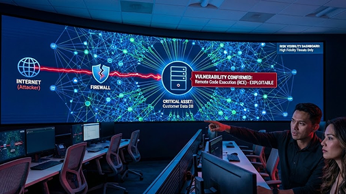 Visibilitas yang jelas terhadap risiko kritis.